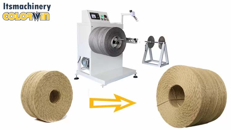 Paper Rope Rewinding Machine