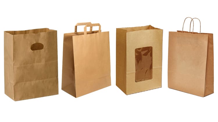 Square Bottom Paper Bags