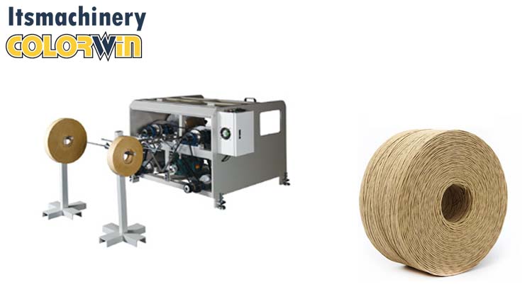 Double Station Paper Rope Making Machine